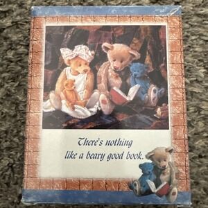 Note Cards : There's Nothing Like A Beary Good Book" New